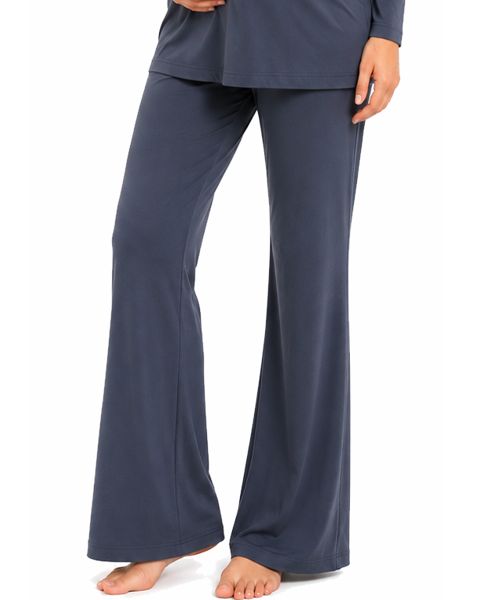 Charcoal Grey Soft Wide Leg Maternity Pants