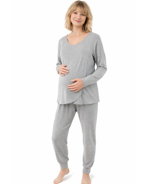 Soft Winter Maternity nursing Pyjamas