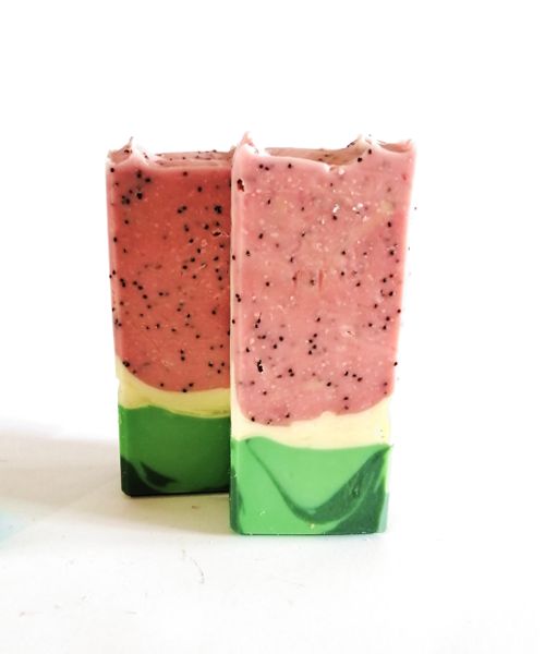 Watermelon Splash handcrafted soap
